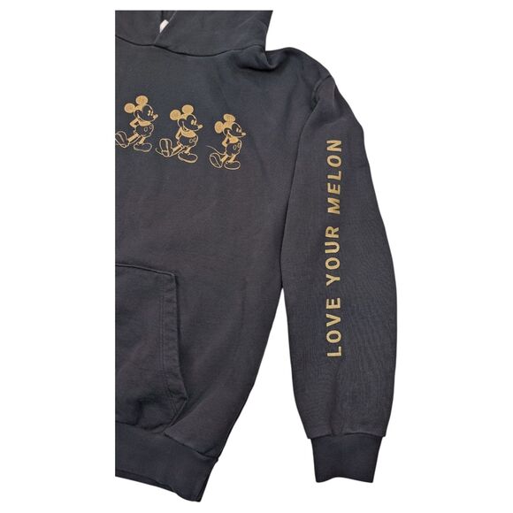 Disney x Love Your Melon Black Gold Small Hoodie - Picture 3 of 12